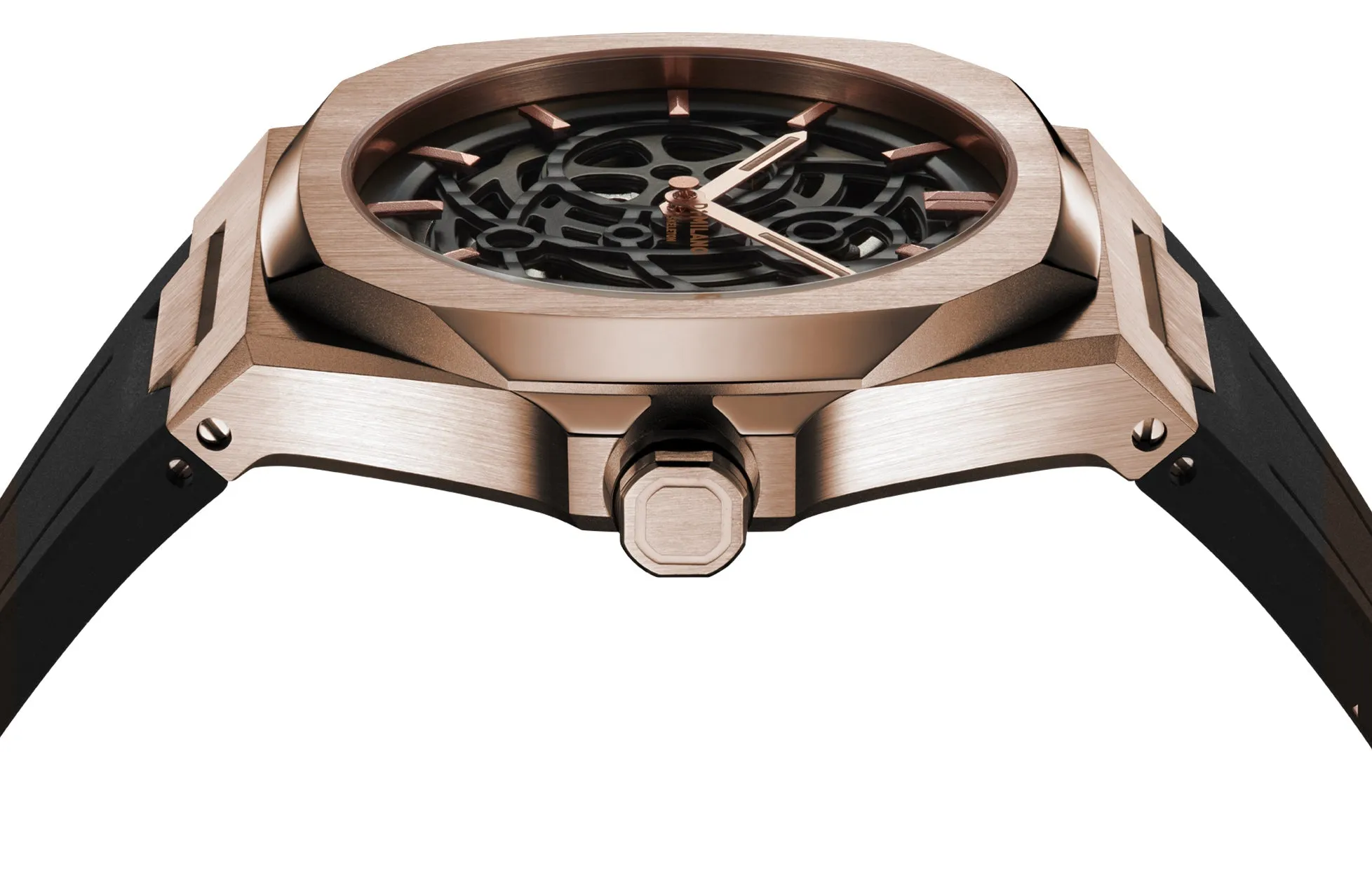 D1 Milano Skeleton Rose Gold