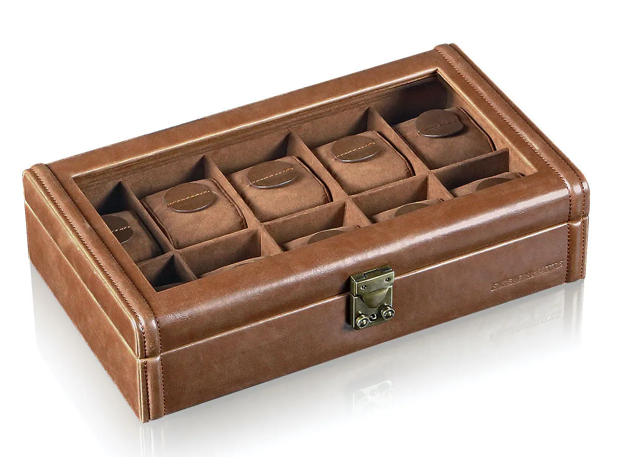 Designhuette Watch Box Camel 10 Brown