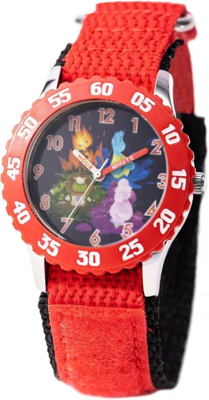 Disney Elemental Kids' Time Teacher Analog Quartz Watch
