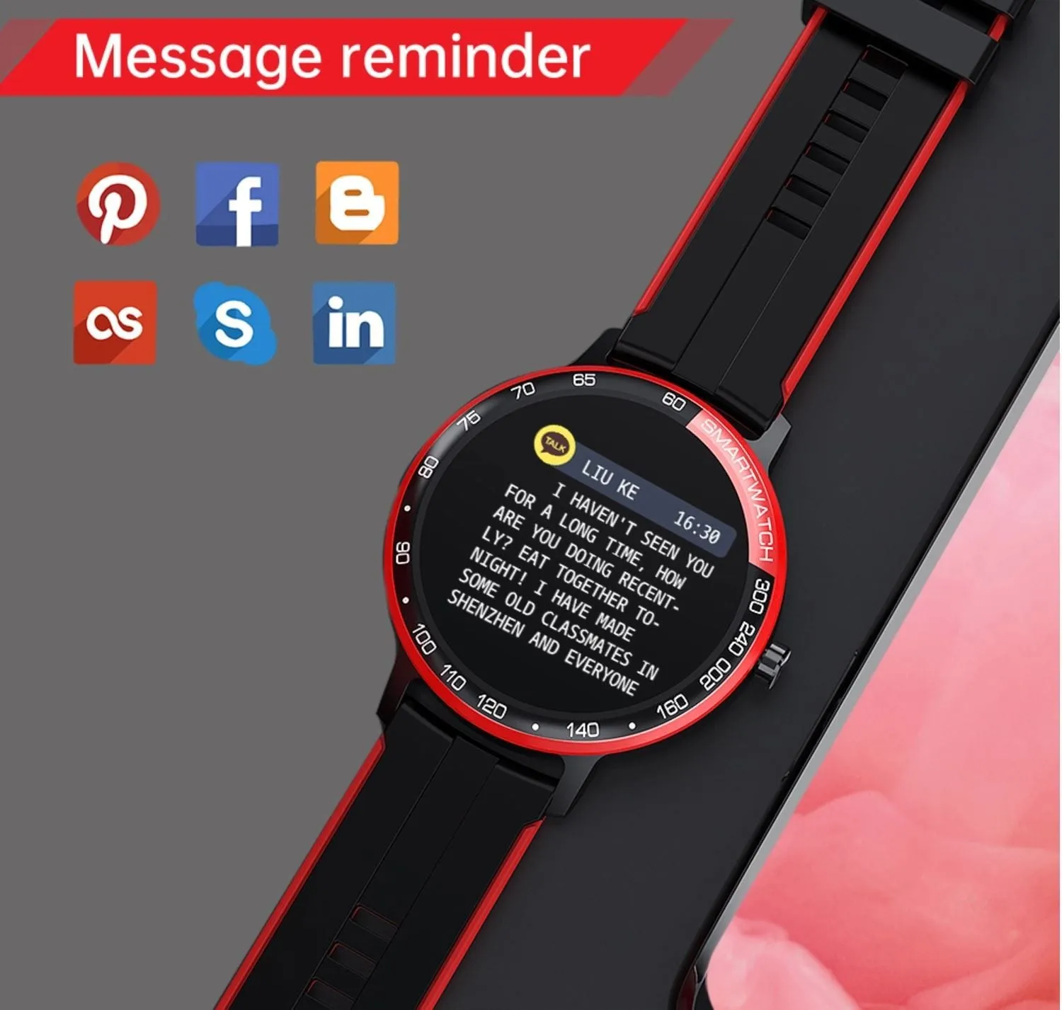 Doctor Blood oxygen monitor Outdoor Smart Watch Aluminum Case