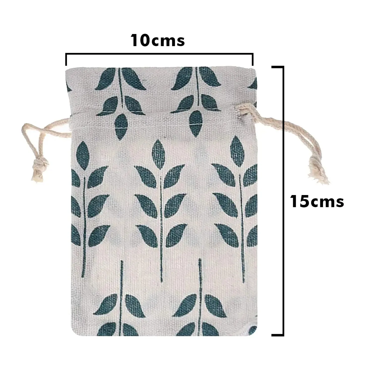 Drawstring Bags for Diwali Return Gifts New Leaf Design
