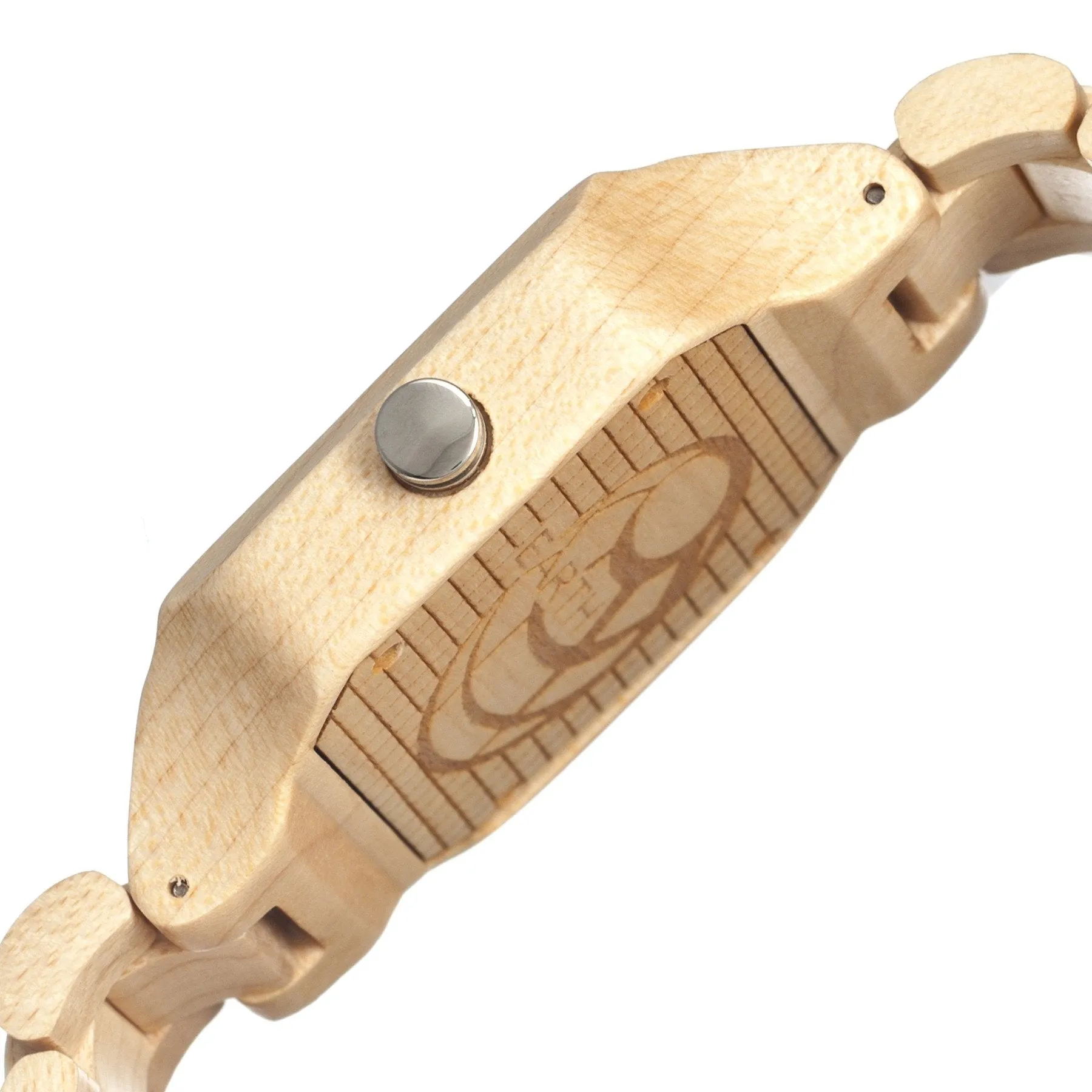 Earth Wood Testa Men's Bracelet Watch w/ Date
