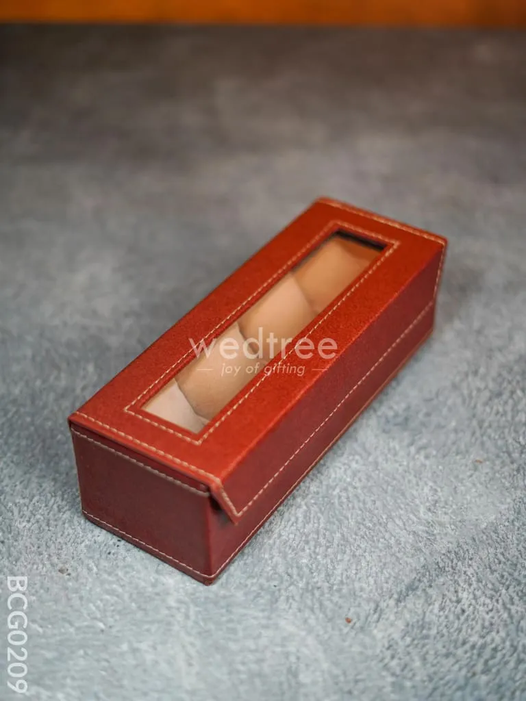 Eco Friendly Watch Holder with 4 Partitions - BCG0209