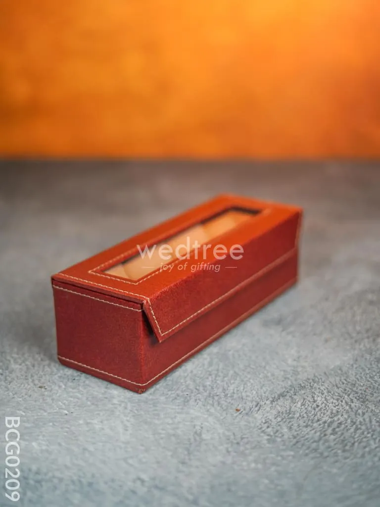 Eco Friendly Watch Holder with 4 Partitions - BCG0209