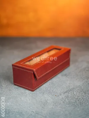 Eco Friendly Watch Holder with 4 Partitions - BCG0209