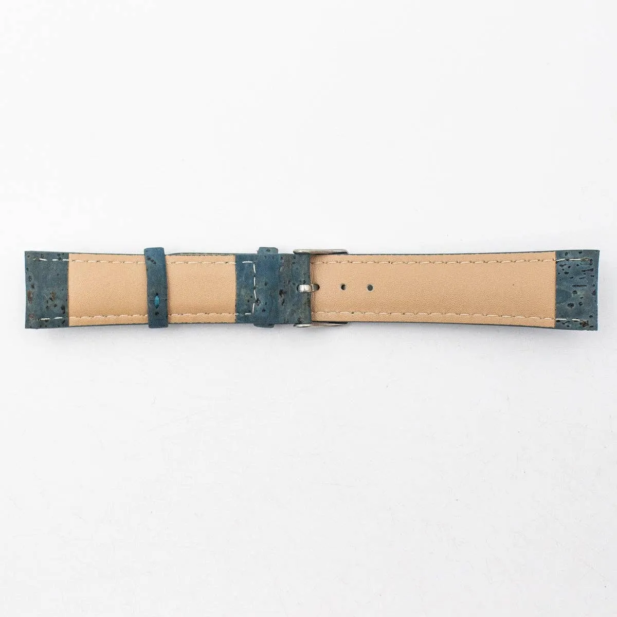 Embrace the Ocean Hues: Sustainable Turquoise Cork Watch Strap