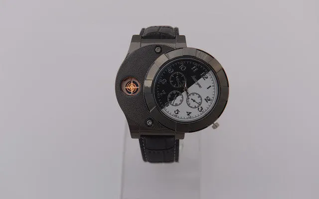 Fashion Rechargeable USB Lighter Watches