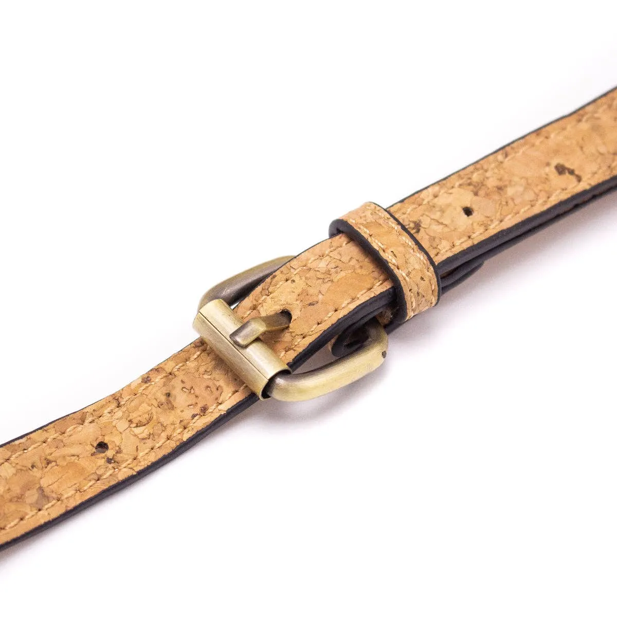 Floral Print Cork Crossbody: Eco-Friendly & Fun