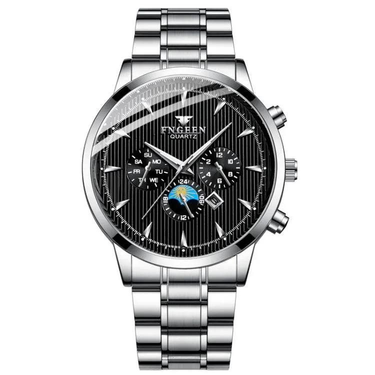 FNGEEN 5781 Waterproof Multifunctional Sports Quartz Watch