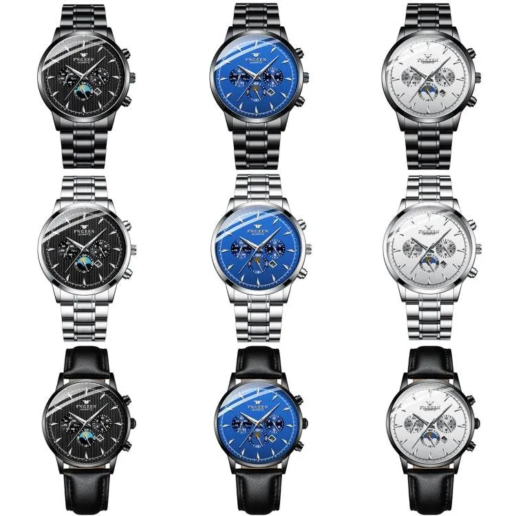 FNGEEN 5781 Waterproof Multifunctional Sports Quartz Watch