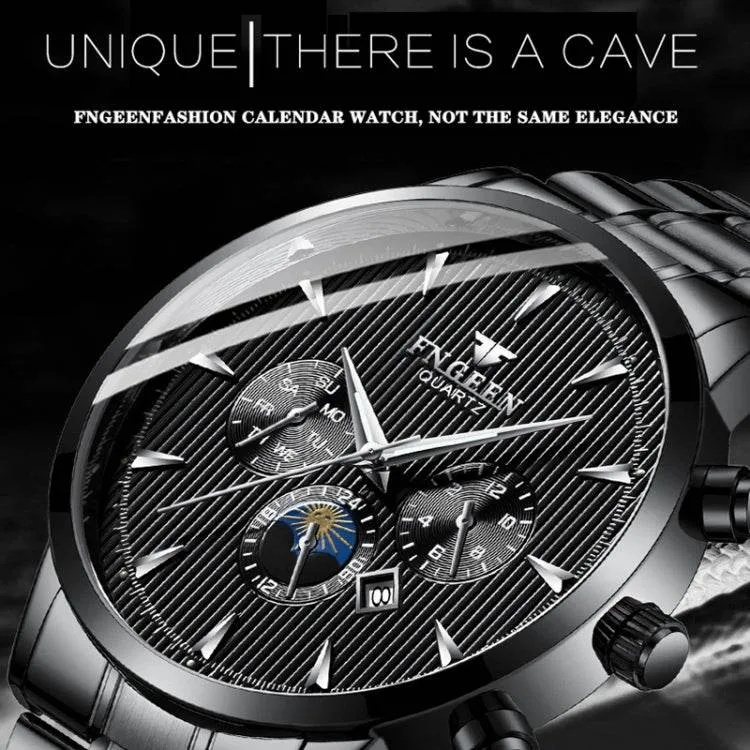 FNGEEN 5781 Waterproof Multifunctional Sports Quartz Watch
