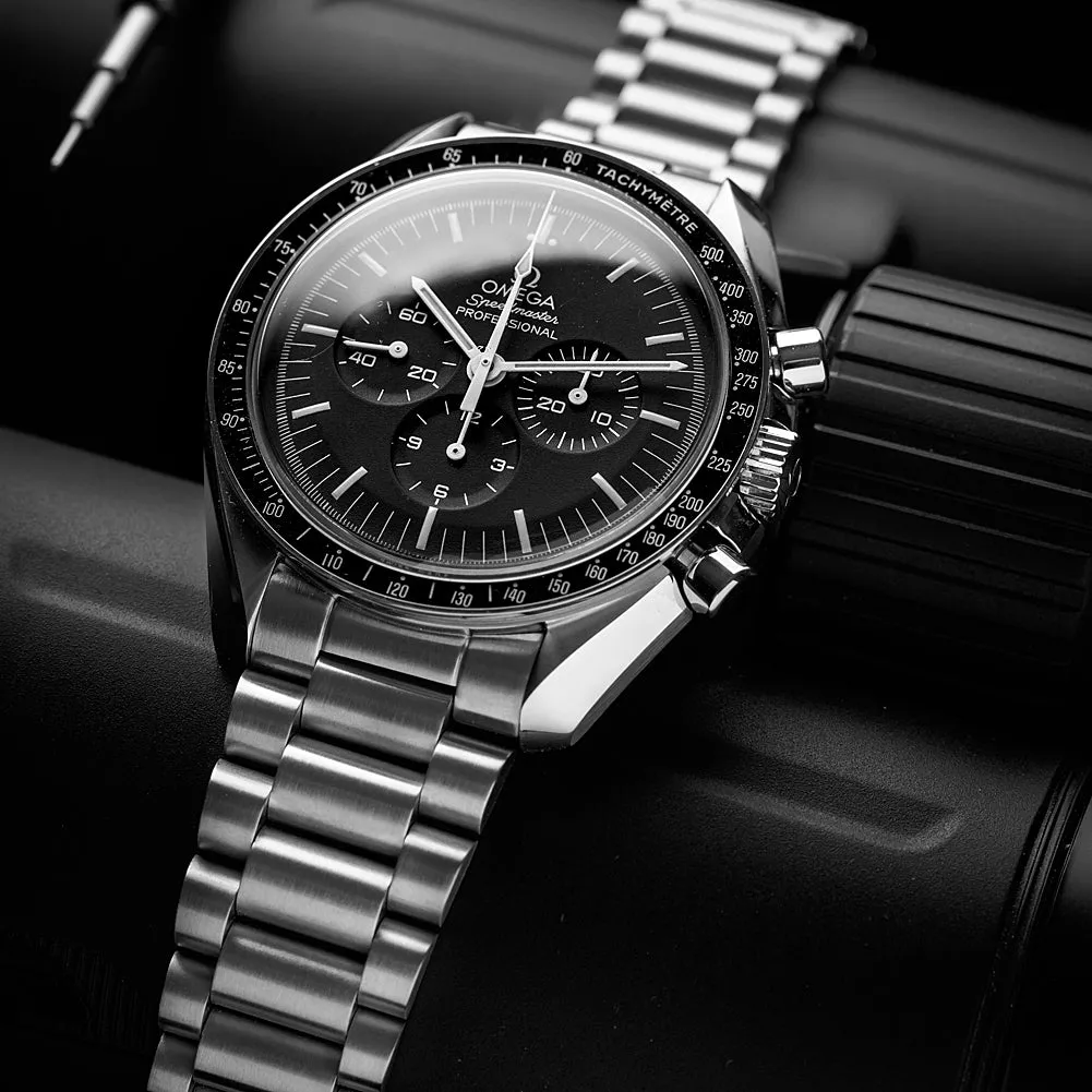 Forstner President (1450) Stainless Steel Watch Bracelet for Omega Speedmaster