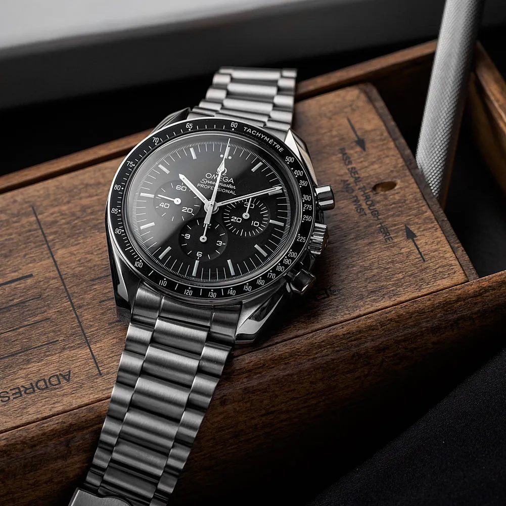 Forstner President (1450) Stainless Steel Watch Bracelet for Omega Speedmaster