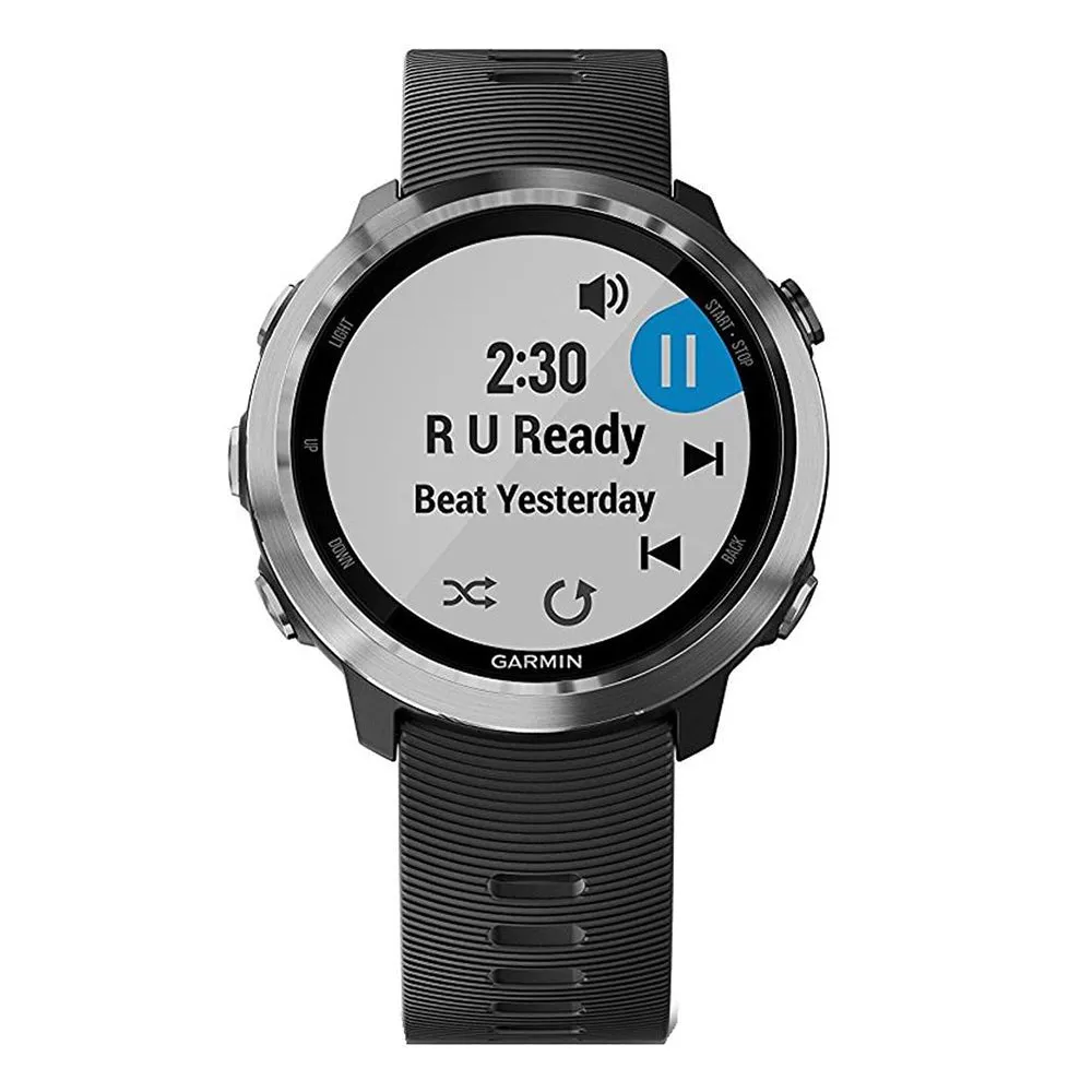 Garmin Forerunner 645 Music Black Band Wrist-Based Heart Rate Dial Smart Watch - 010-01863-20