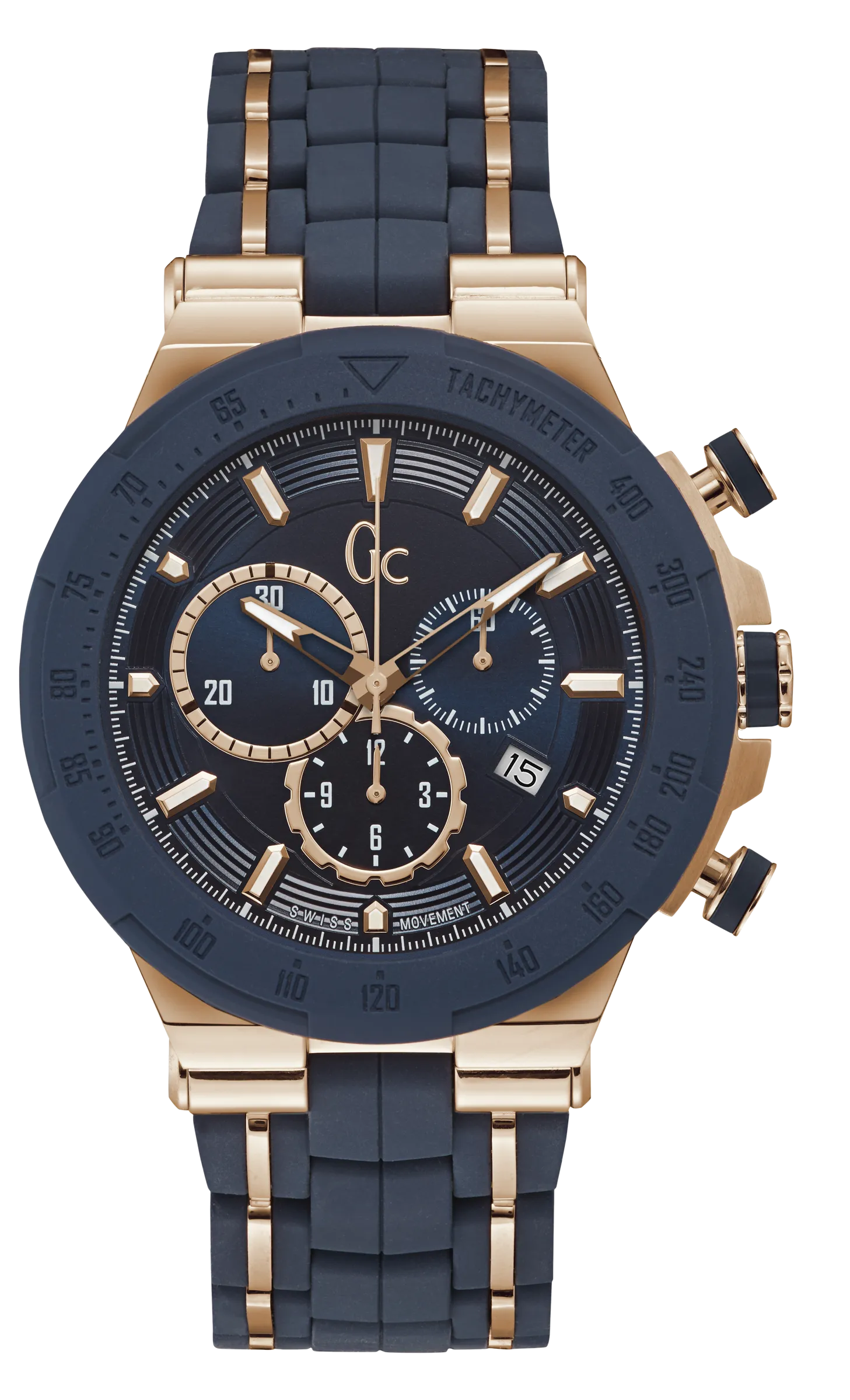GC Blue Dial Gents Watch - Y35002G7