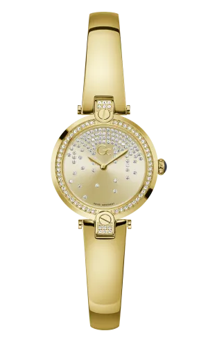 GC Champagne Dial Quartz Analog Women Watch - Z10001L6MF