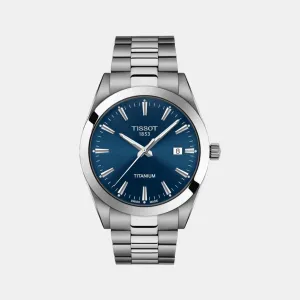Gentleman Men Analog Titanium Watch T1274104404100