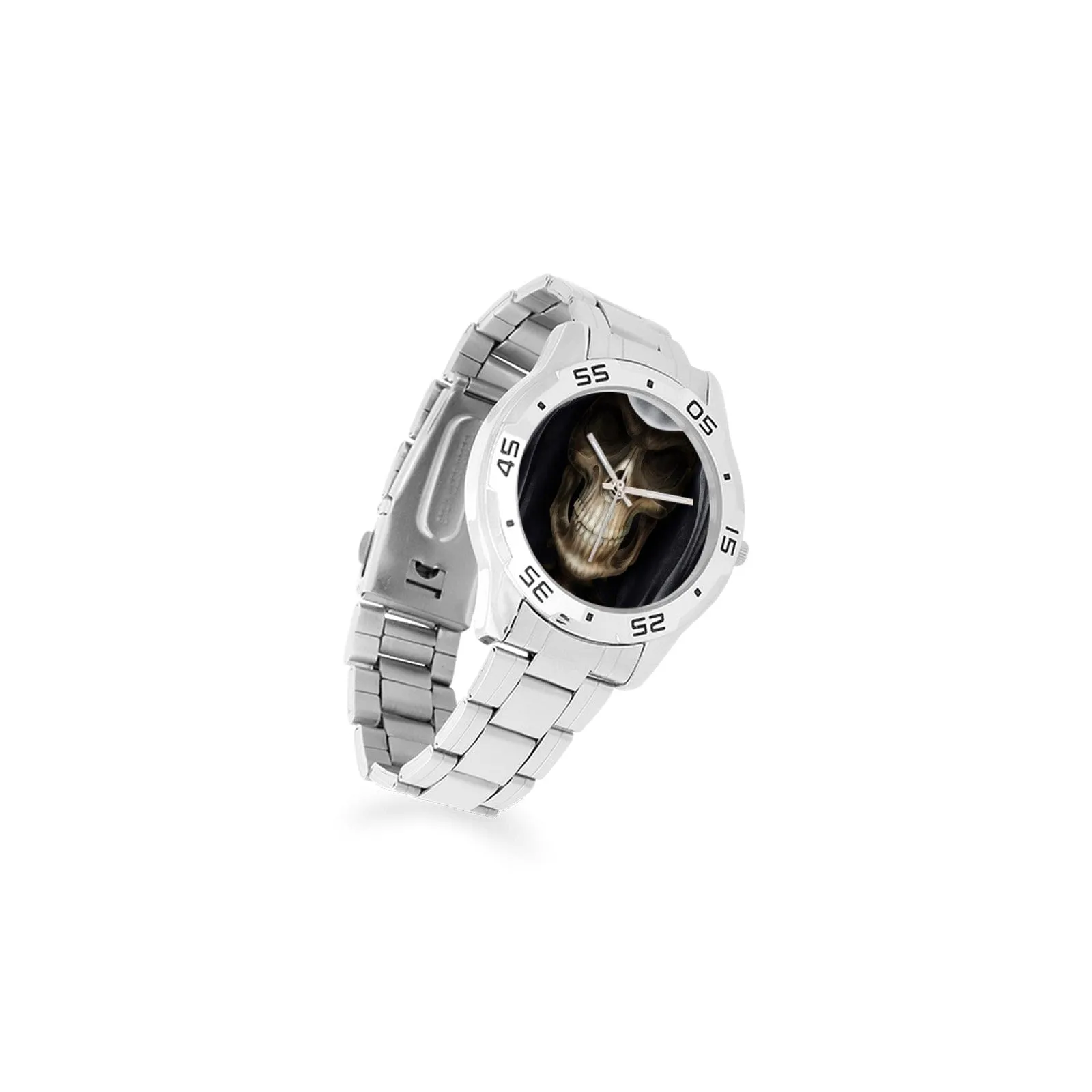 Greamreaper Skull Men's Stainless Steel Analog Watch