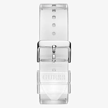 Guess J Balvin Clear Strap Men's Watch V1051M1