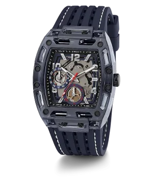Guess Phoenix Navy Blue Silicone Men's Watch GW0499G1