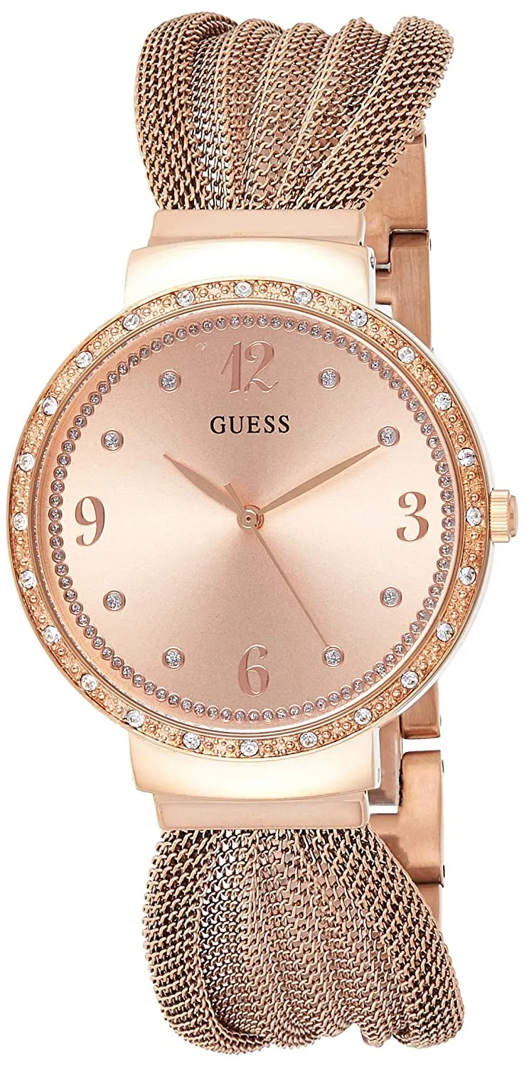 Guess Rose Gold Analogue Women's Watch W1083L3