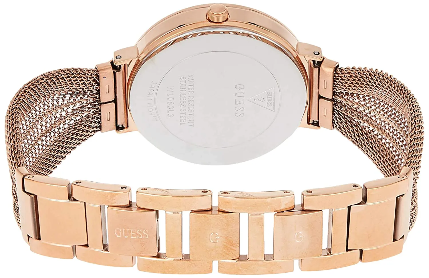 Guess Rose Gold Analogue Women's Watch W1083L3