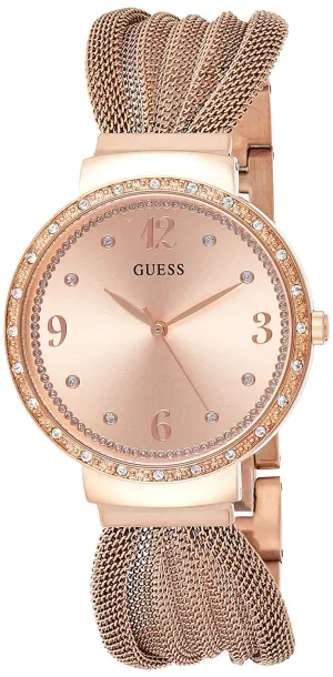 Guess Rose Gold Analogue Women's Watch W1083L3