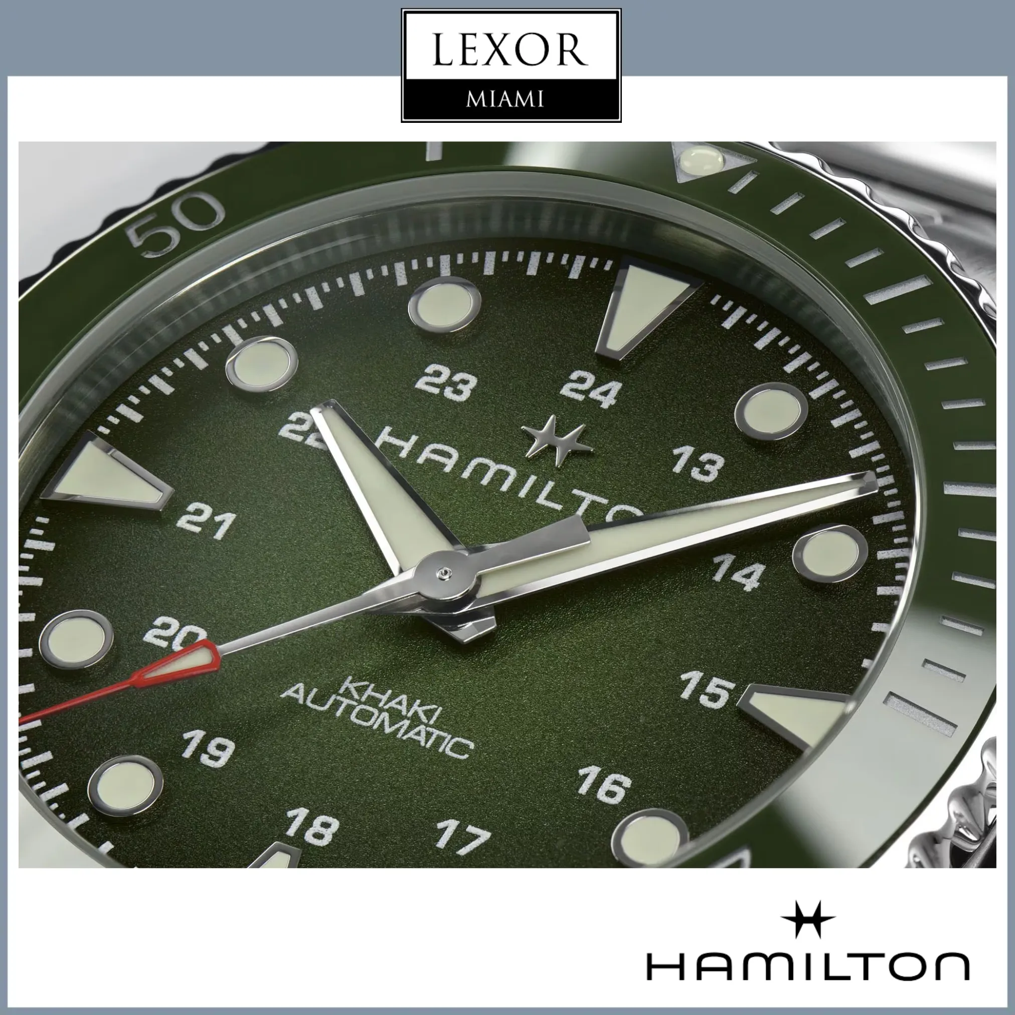Hamilton Watches H82525160 KHAKI NAVY SCUBA AUTO Men