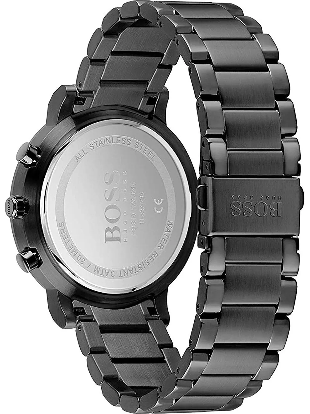 Hugo Boss Integrity Black Stainless Steel Men's Watch 1513780
