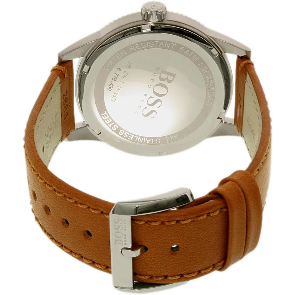 Hugo Boss Pilot Leather Men's Watch  - 1513331