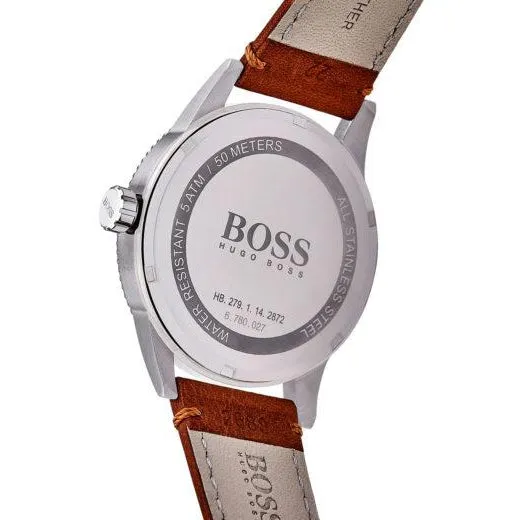 Hugo Boss Pilot Leather Men's Watch  - 1513331