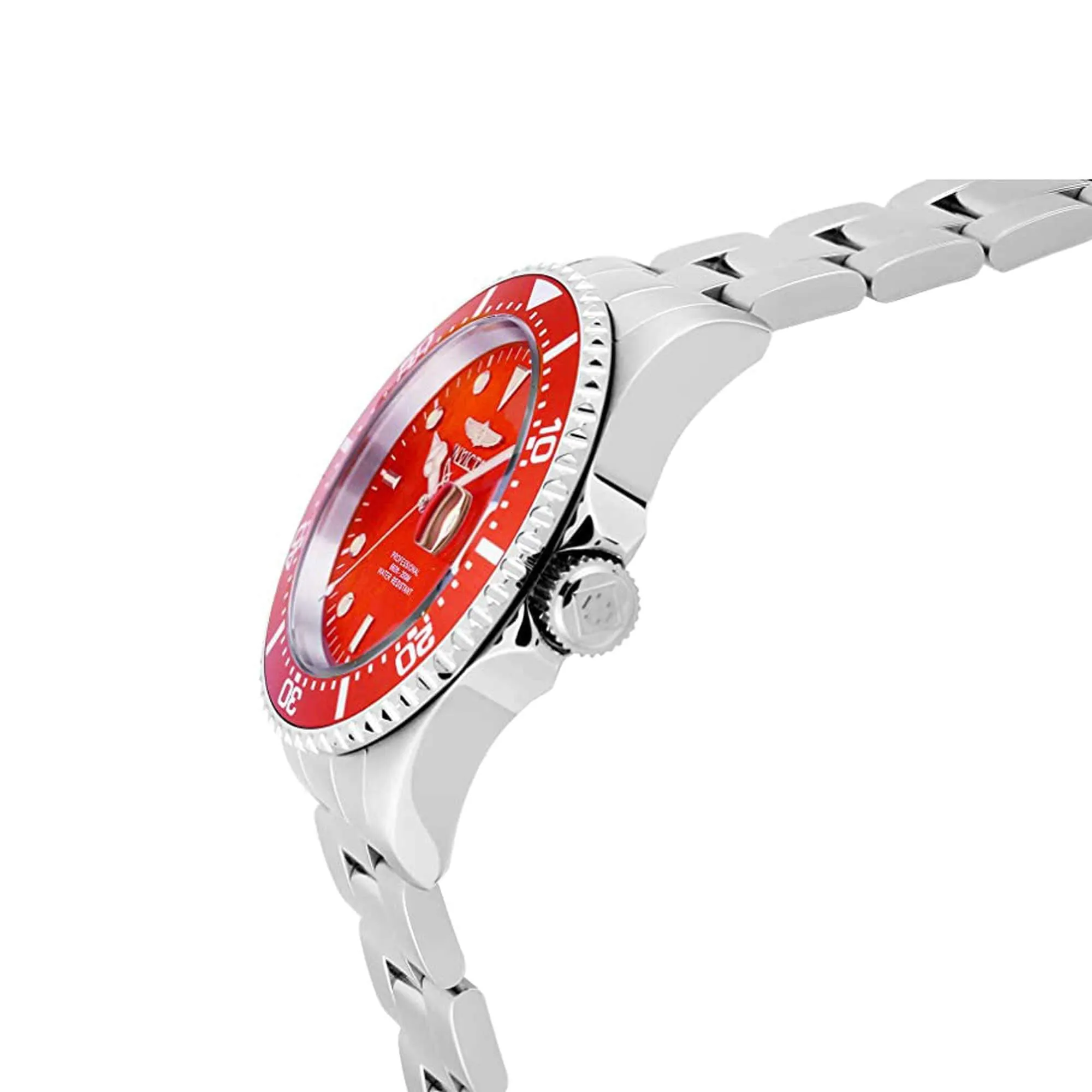 Invicta Men's 22048 Pro Diver Stainless Steel Red Dial Watch