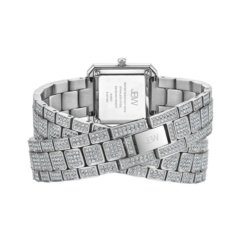 JBW Arc Diamond Watch - 0.12 Carats - Silver - J6390C