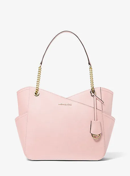 Jet Set Large Saffiano Leather Shoulder Bag