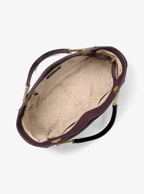 Jet Set Large Saffiano Leather Shoulder Bag