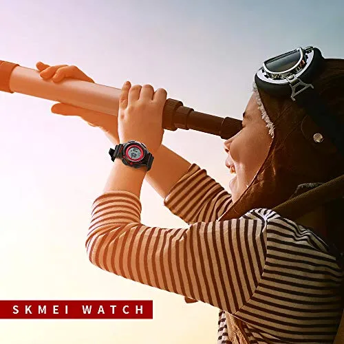 Kids Digital Outdoor Sport Waterproof Watches Ages 5-10