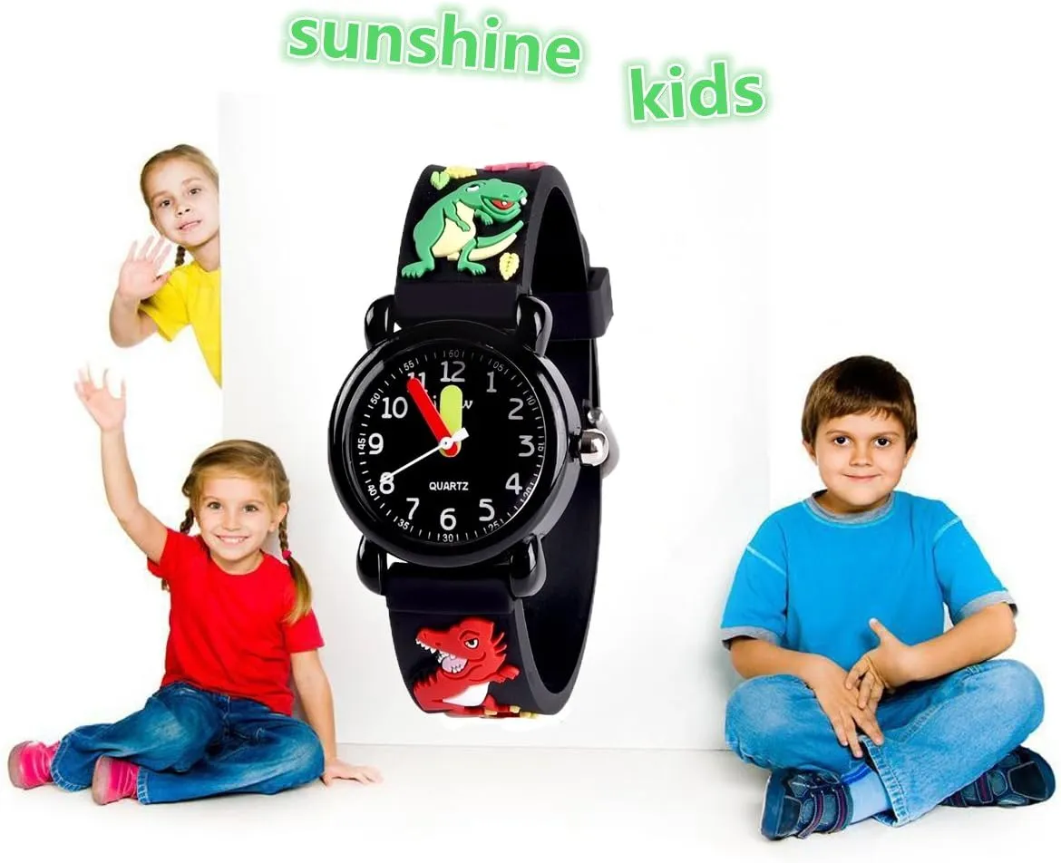 Kids Gift 3D Cartoon Waterproof Toddler Watch for Girls, Gifts for Girls Age 3-8