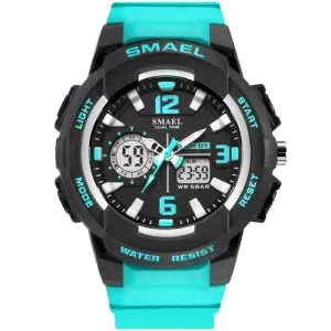 Kids Watches Waterproof Stopwatch Timer Alarm Analog/Digital