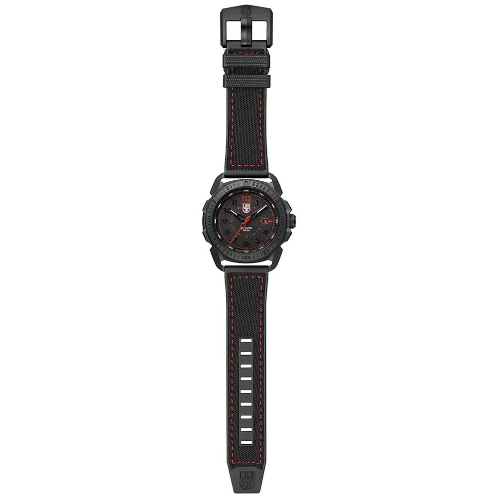 Luminox Men's Ice-Sar Arctic 1000 Series Black Rubber Strap Black Analog Dial Quartz Watch - XL.1002
