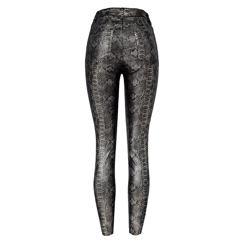 Luxury Leather Pants Jeggings