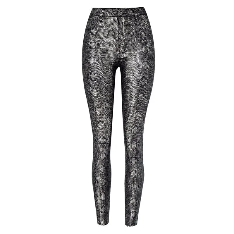 Luxury Leather Pants Jeggings