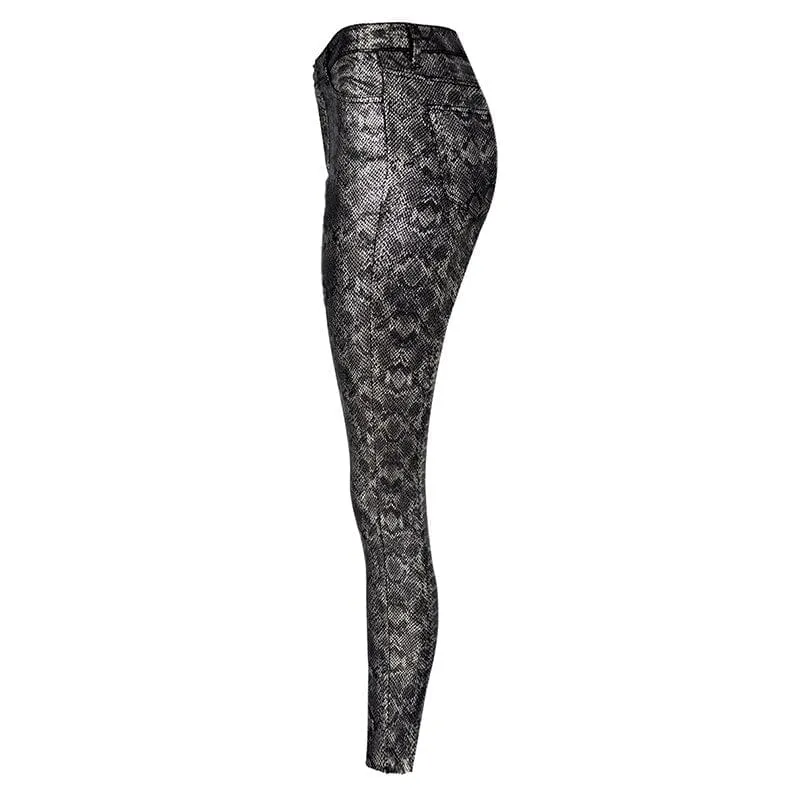 Luxury Leather Pants Jeggings