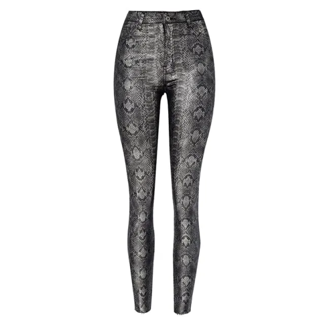 Luxury Leather Pants Jeggings