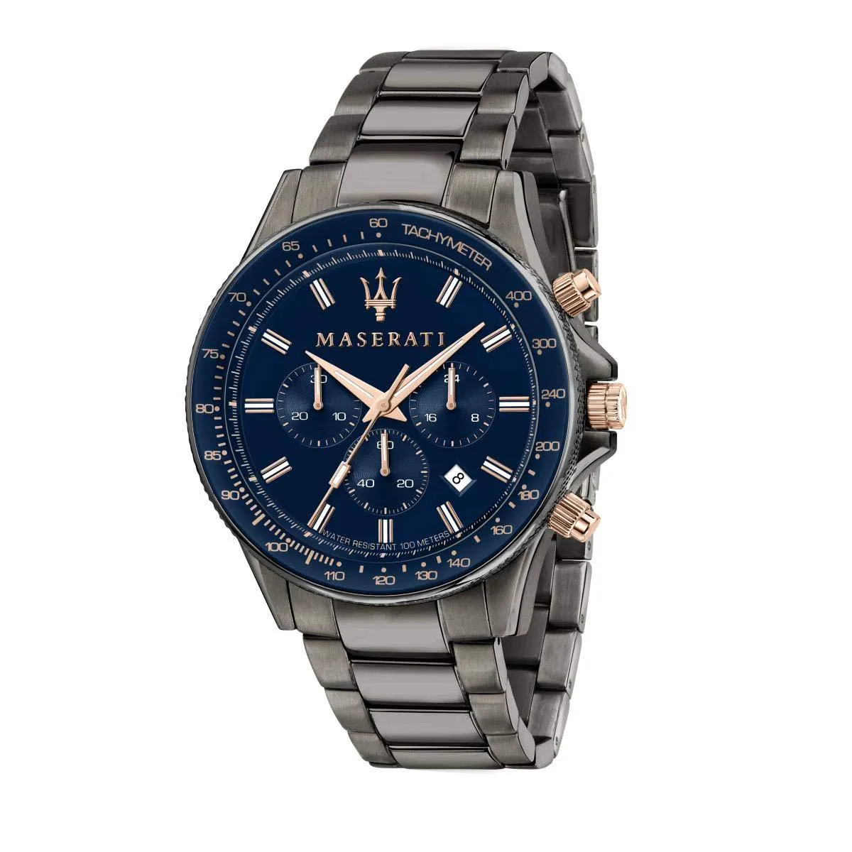 Maserati Sfida Analog Blue Dial Men's Watch R8873640001
