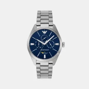 Men's Blue Multi-Function Stainless Steel Watch AR11553