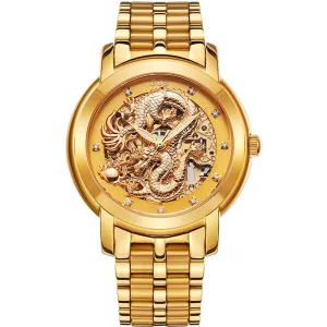 Men's Fashionable Mechanical Stainless Steel Watch