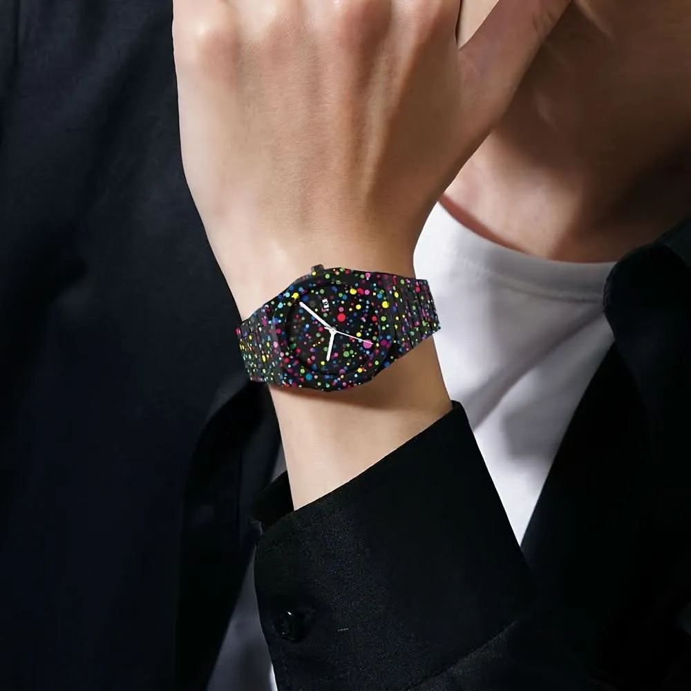 Men’s Funky Quartz Watch with Calendar