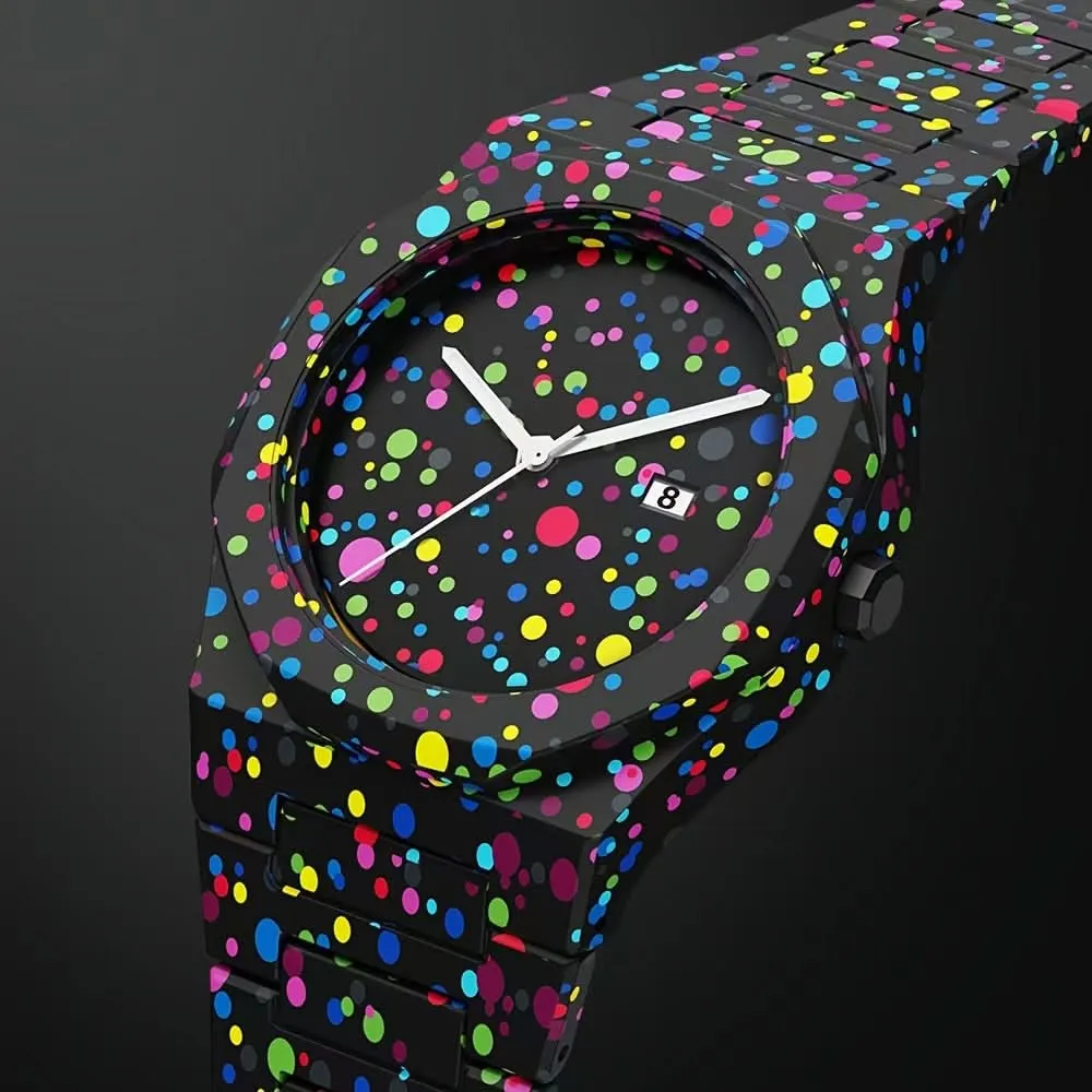 Men’s Funky Quartz Watch with Calendar