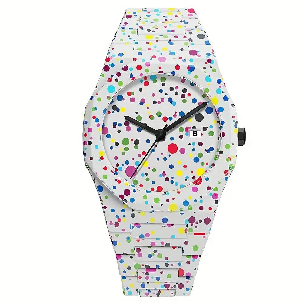 Men’s Funky Quartz Watch with Calendar