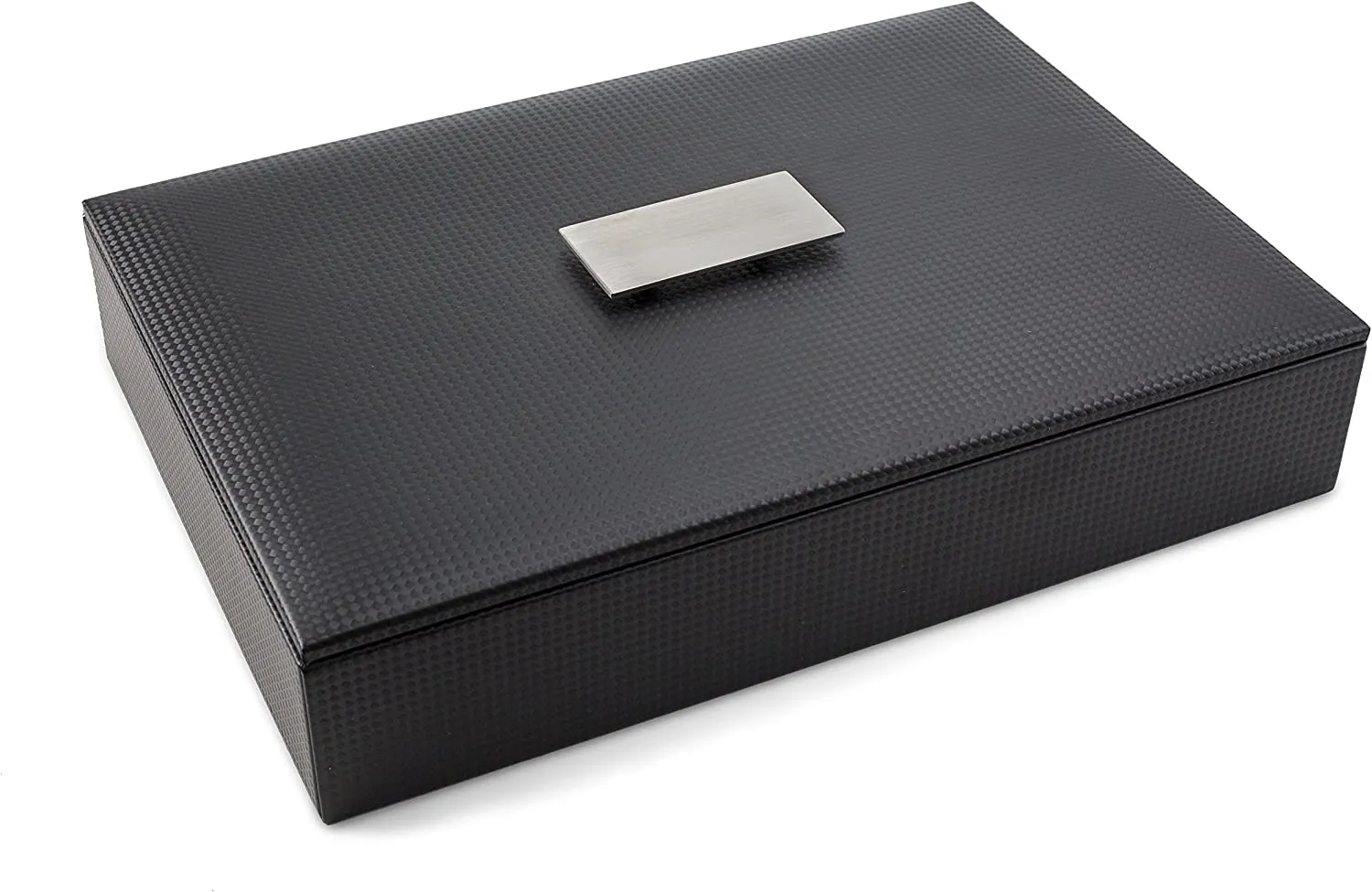 Men's Luxury Organizer Bundle - Watch Organizer Box   Valet Tray / Dresser Organizer